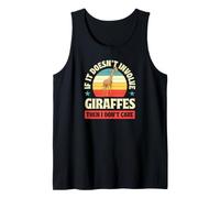 Se Non coinvolge Le Giraffe, Allora Non Mi Interessa Canotta