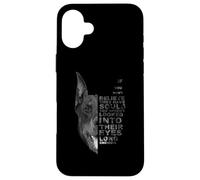 Se non credi che abbiano anime Doberman cane Ritratto Custodia per iPhone 16 Plus
