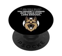 Se non credi che abbiano un'anima Pastore Tedesco PopSockets PopGrip Adesivo