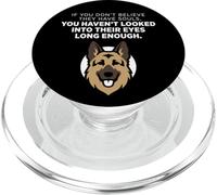 Se non credi che abbiano un'anima Pastore Tedesco PopSockets PopGrip per MagSafe