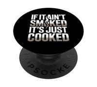 Se non è affumicato è solo carne cotta fumare PopSockets PopGrip Adesivo