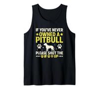 Se non hai mai posseduto un pitbull, stai zitto Canotta