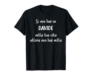 Se non hai un Davide nella tua vita Davide Maglietta