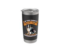 Se non ne hai uno, non capirai mai Border Collie Bicchiere termico in acciaio inox doppia parete