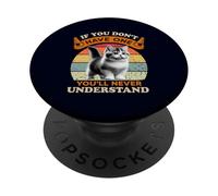 Se non ne hai uno, non capirai mai Munchkin Cat PopSockets PopGrip Adesivo