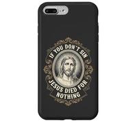 Se non peccati Gesù è morto per niente anti-cristiano Custodia per iPhone 7 Plus/8 Plus