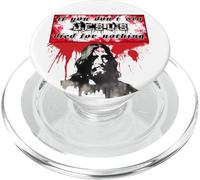 Se non pecchi, Gesù è morto inutilmente #1 trve Metallaro PopSockets PopGrip per MagSafe