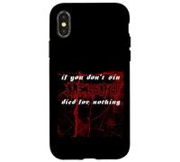 Se non pecchi, Gesù è morto inutilmente #7 trve Metallaro Custodia per iPhone X/XS