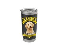Se non posso portare il mio Doodleman non diventerò un buffo proprietario di cani Bicchiere termico in acciaio inox doppia parete