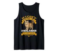 Se Non Posso Portare Il Mio Highlander Non diventerò Un Gatto Esotico Canotta