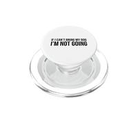 Se non posso portare un cane non ci vado - Funny Dog Lover PopSockets PopGrip per MagSafe