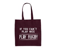 Se Non Puoi Play Carino Rugby - Tela Borsa Grande - League Player Love