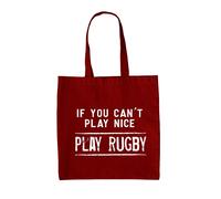 Se Non Puoi Play Carino Rugby - Tela Borsa Grande - League Player Love