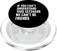 Se non riesci a capire questo, non possiamo essere amici Car Guy PopSockets PopGrip per MagSafe