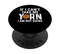 Se non riesco a prendere il mio filato non vado a lavorare a maglia all'uncinetto PopSockets PopGrip Adesivo
