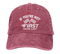 Se non sei il primo, sei l'ultimo! Cappellino da baseball retrò regolabile,