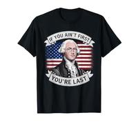 Se Non Sei Il Primo Sei L'Ultimo Divertente Costume di Abraham Lincoln Maglietta