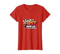 Se Non Sei Il Primo, Sei L'Ultimo - Racing Motto Maglietta, Donna, Rosso, 3XL