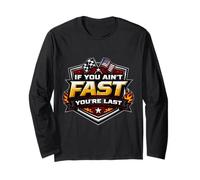 Se Non Sei Veloce Sei L'Ultima American Auto Moto Racing MX Maglia a Manica