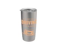Se non ti piace la mia guida scendere dal marciapiede divertente auto Bicchiere termico in acciaio inox doppia parete