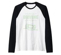 Se Non Ti Piace la mia Guida scendere dal marciapiede Divertente Auto Maglia con Maniche Raglan
