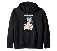 Se Non Vuoi Una Risposta sarcastica Retro Pop Art Girl Felpa con Cappuccio