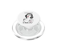 Se non vuoi una risposta sarcastica Retro Pop Art Girl PopSockets PopGrip per MagSafe