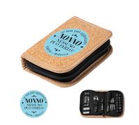 '' Se Nonno non può aggiustarlo'' Set di attrezzi con 25 accessori Personalizzato Idea Regalo Natale Festa dei Nonni Nonno Festa del Papà Compleanno regalo uomo Taglierino cacciaviti Lavori Fai Da Te