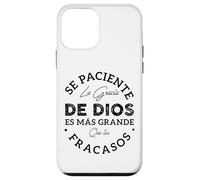 Se Paciente La Gracia De Dios Es Mas Grande Que Tus Fracasos Custodia per iPhone 12 mini
