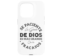 Se Paciente La Gracia De Dios Es Mas Grande Que Tus Fracasos Custodia per iPhone 15 Pro
