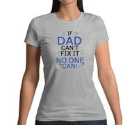 Se Papà Can ’ T Fix It Non Si Può - T-Shirt - Papà Padre Del Papà