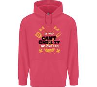 Se Papà Can'T Griglia It Non Si Può Divertente BBQ Bambini Felpa con Cappuccio