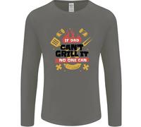 Se Papà Can'T Griglia It Non Si Può Divertente BBQ Uomo Maniche