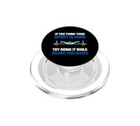 Se pensi che il tuo sport sia difficile, prova a trattenere il respiro PopSockets PopGrip per MagSafe