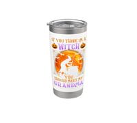 Se pensi che io sia una strega, incontra mia nonna, la simpatica nipote Bicchiere termico in acciaio inox doppia parete