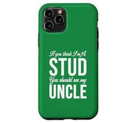 Se pensi che io sia uno stallone dovresti vedere l'umorismo familiare di mio zio Custodia per iPhone 11 Pro