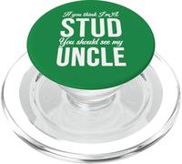 Se pensi che io sia uno stallone dovresti vedere l'umorismo familiare di mio zio PopSockets PopGrip per MagSafe