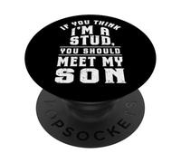 Se pensi che io sia uno stallone, ti presento mio figlio PopSockets PopGrip Adesivo