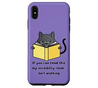 Se riesci a leggere questo, il mio mantello dell'invisibilità non funziona Custodia per iPhone XS Max