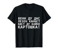 Se riesci a Leggere Questo Non Sei Kartoshka! Maglietta