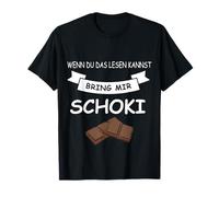 Se riesci a Leggere Questo, portami Un Detto Divertente al Cioccolato Maglietta