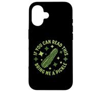 Se riesci a leggere questo, portami un sottaceto Funny Dill Pickle Custodia per iPhone 16