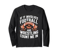 Se Riguarda Il Football E Il Wrestling, Conta su di Me Come Maglia a Manica