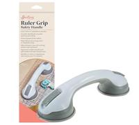 SE RULER S/HANDLE - Ruler Grip Safety Handle: Grey - Sew Easy