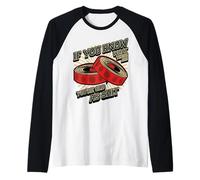 Se sai Cosa Sono Questi Sei Vecchio Come Merda retrò Vintage Maglia con Maniche Raglan