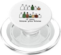 Se Sai Di Conoscere Bottle Bar Umorismo Bere Vita Notturna PopSockets PopGrip per MagSafe