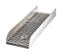 SE Scatola professionale tascabile in alluminio, portatile e resistente all'acqua, per la prospezione dell'oro, 8,9 x 30,5 cm