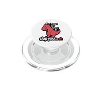 Se sei felice, applaudisci il tuo dinosauro PopSockets PopGrip per MagSafe