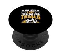 Se sembra facile, non stai facendo prove Divertenti piloti di prova PopSockets PopGrip Adesivo