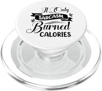 Se solo il sarcasmo bruciasse calorie, umorismo sarcastico PopSockets PopGrip per MagSafe